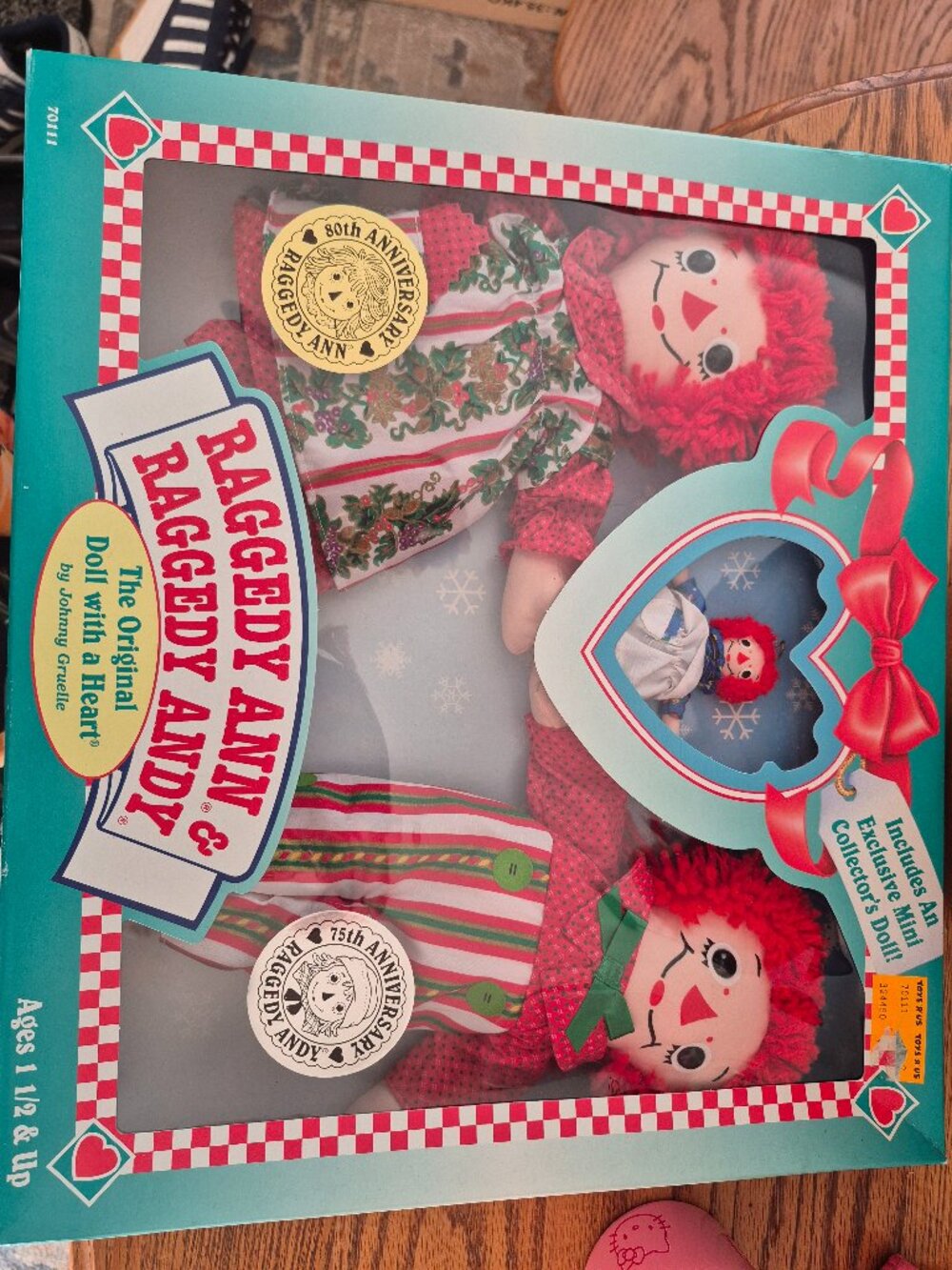 Raggedy Ann and Andy limited 80 and 75th anniversary